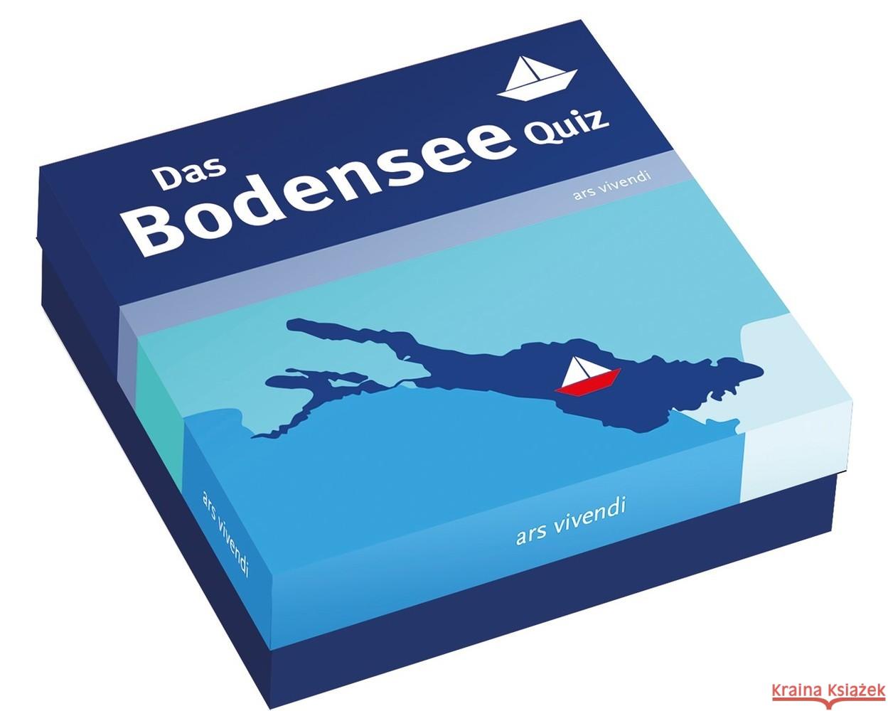 Das Bodensee-Quiz (Spiel) : 66 Fragen rund um den Bodensee Wilkes, Johannes 4250364119016 ars vivendi - książka