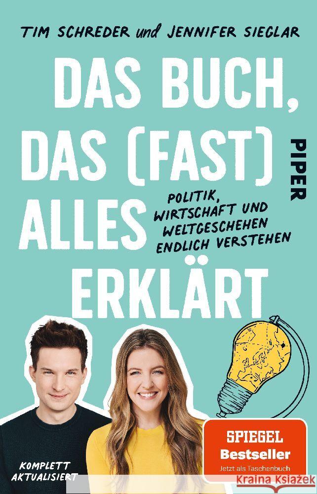 Das Buch, das (fast) alles erklärt Sieglar, Jennifer, Schreder, Tim 9783492318969 Piper - książka