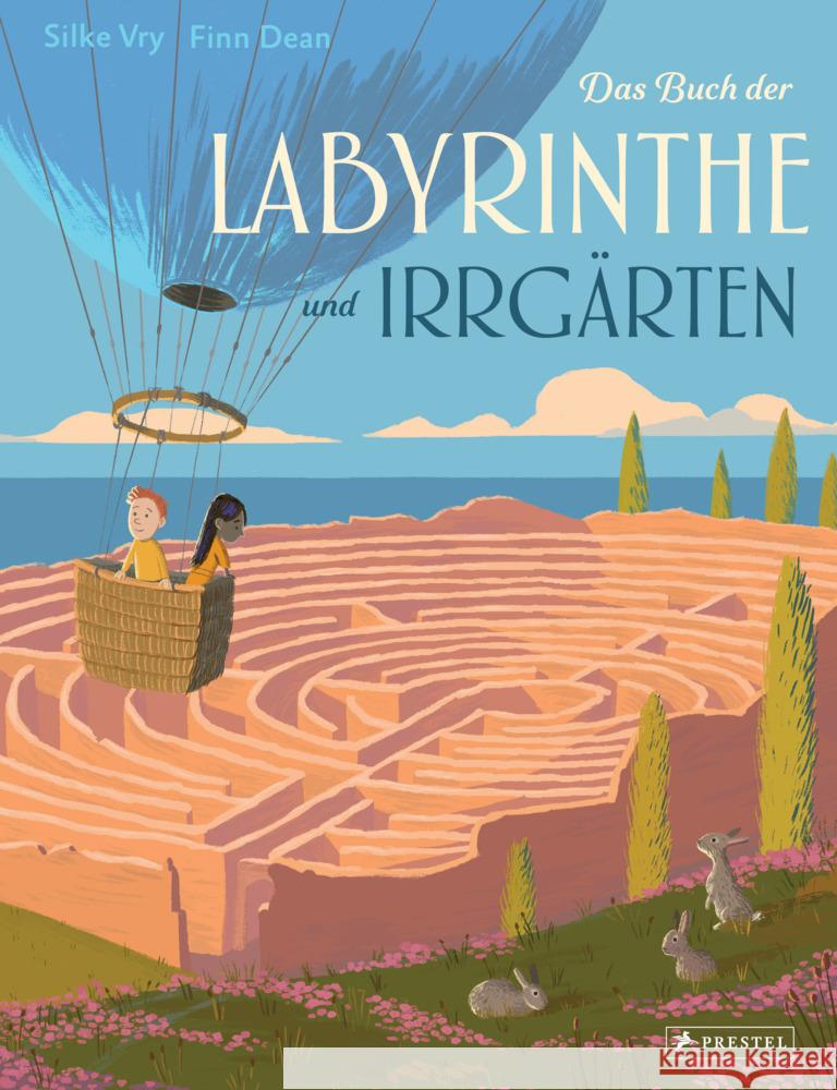 Das Buch der Labyrinthe und Irrgärten Vry, Silke, Dean, Finn 9783791374734 Prestel - książka