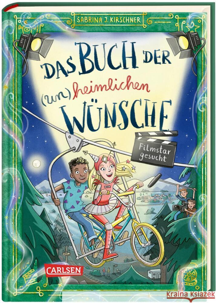 Das Buch der (un)heimlichen Wünsche 3: Filmstar gesucht Kirschner, Sabrina J. 9783551653284 Carlsen - książka