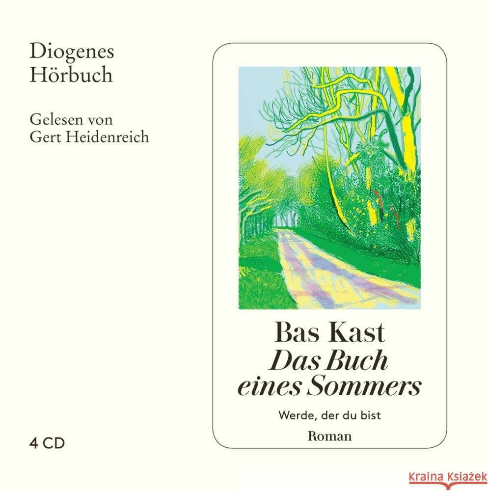 Das Buch eines Sommers, 4 Audio-CD Kast, Bas 9783257804232 Diogenes - książka