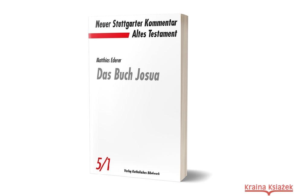 Das Buch Josua Ederer, Matthias 9783460070417 Katholisches Bibelwerk - książka