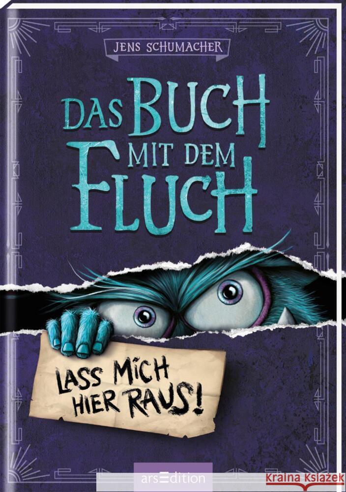 Das Buch mit dem Fluch - Lass mich hier raus! (Das Buch mit dem Fluch 1) Schumacher, Jens 9783845842127 ars edition - książka