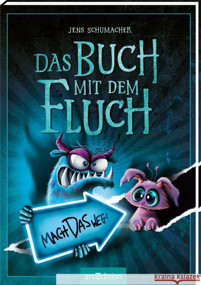 Das Buch mit dem Fluch - Mach das weg! (Das Buch mit dem Fluch 4) Schumacher, Jens 9783845859019 ars edition - książka