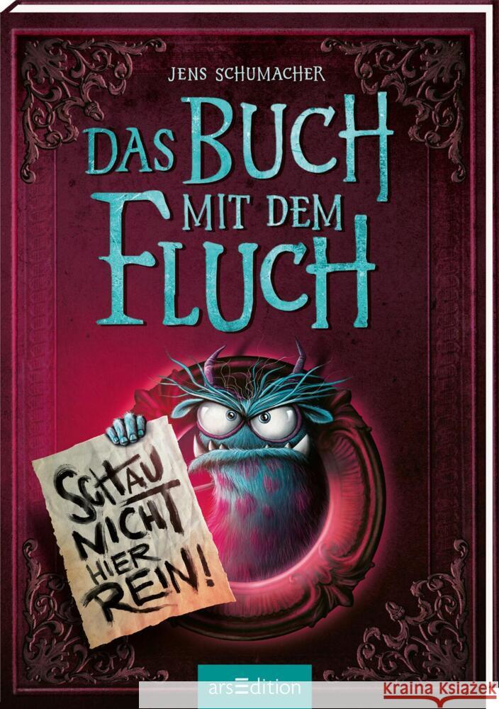 Das Buch mit dem Fluch - Schau nicht hier rein! (Das Buch mit dem Fluch 3) Schumacher, Jens 9783845852492 ars edition - książka