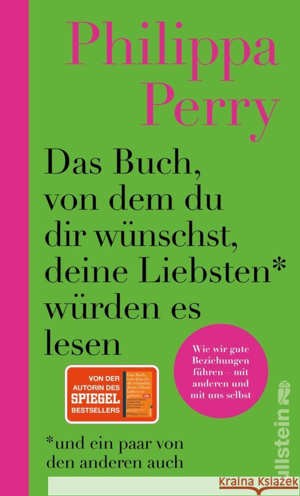 Das Buch, von dem du dir wünschst, deine Liebsten würden es lesen (und ein paar von den anderen auch) Perry, Philippa 9783550202599 Ullstein HC - książka