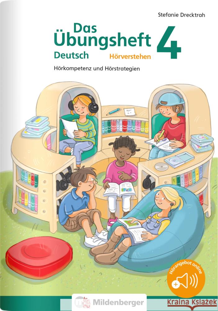 Das Übungsheft Deutsch - Hörverstehen 4 Drecktrah, Stefanie 9783619441785 Mildenberger - książka