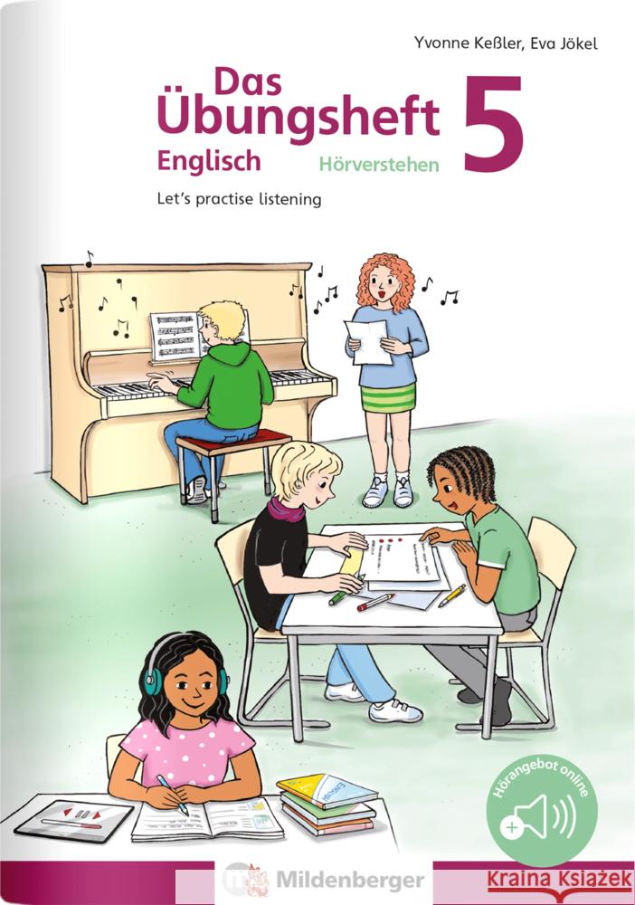 Das Übungsheft Englisch - Hörverstehen 5 Keßler, Yvonne, Jökel, Eva 9783619194506 Mildenberger - książka