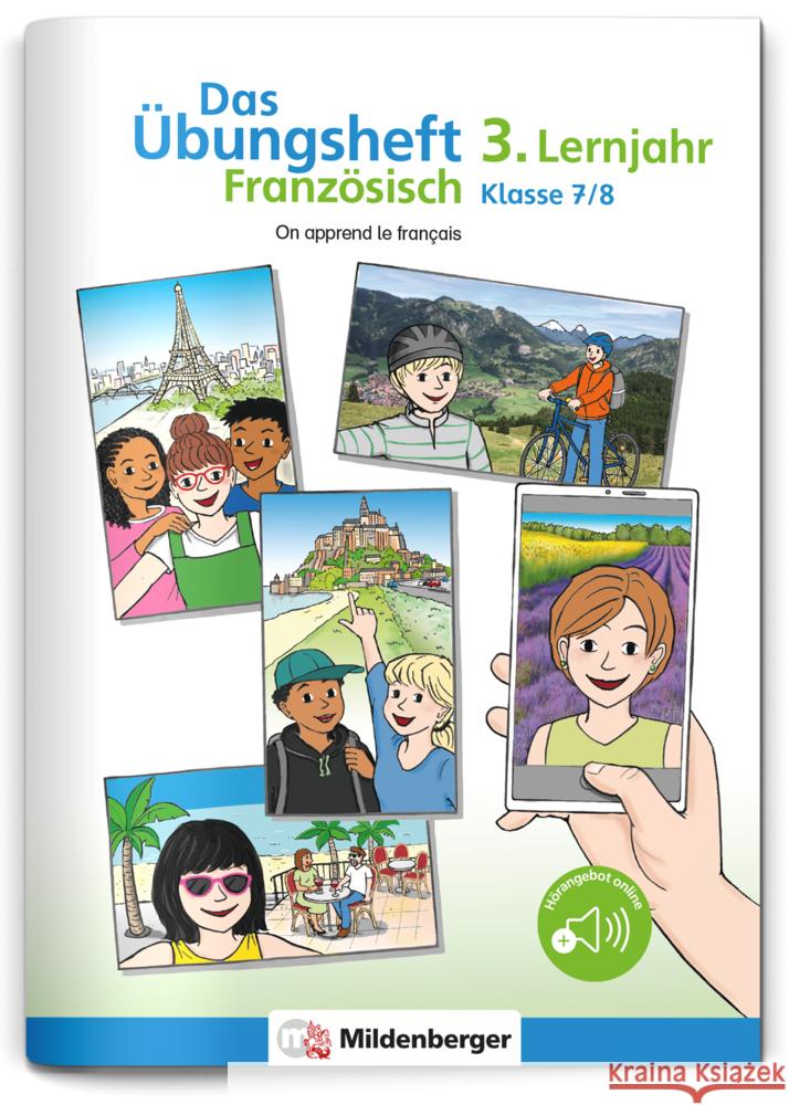 Das Übungsheft Französisch 3. Lernjahr, Klasse 7/8 Teschner, Katrin 9783619194247 Mildenberger - książka