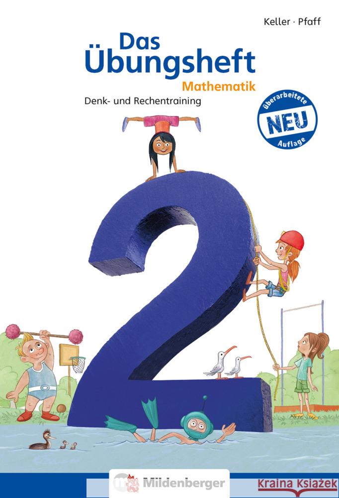 Das Übungsheft Mathematik 2 - DIN A4 Hendrik, Simon, Hendrik, Nina 9783619257553 Mildenberger - książka