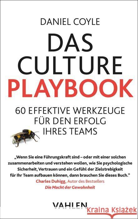 Das Culture Playbook Coyle, Daniel 9783800670062 Vahlen - książka