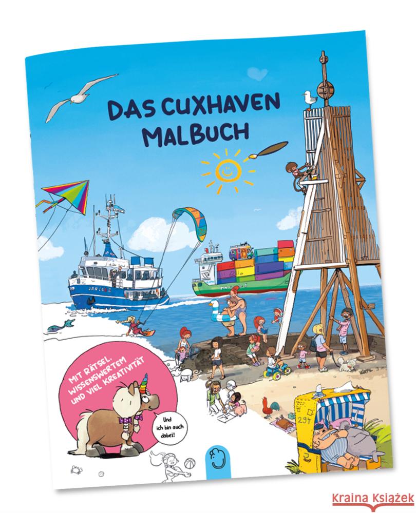 Das Cuxhaven Malbuch Weber, Jannes 9783988980038 Schimmsel - książka