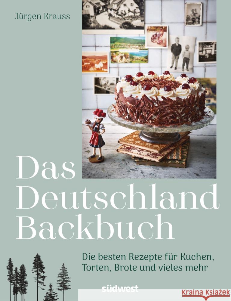 Das Deutschland-Backbuch Krauß, Jürgen 9783517103563 Südwest - książka