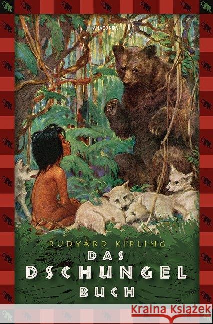 Das Dschungelbuch Kipling, Rudyard 9783730602812 Anaconda - książka