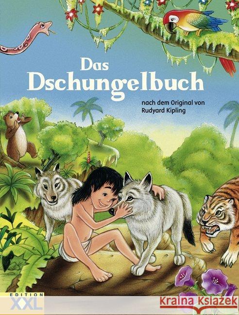 Das Dschungelbuch : Nach dem Original von Rudyard Kipling Kipling, Rudyard 9783897364721 Edition XXL - książka