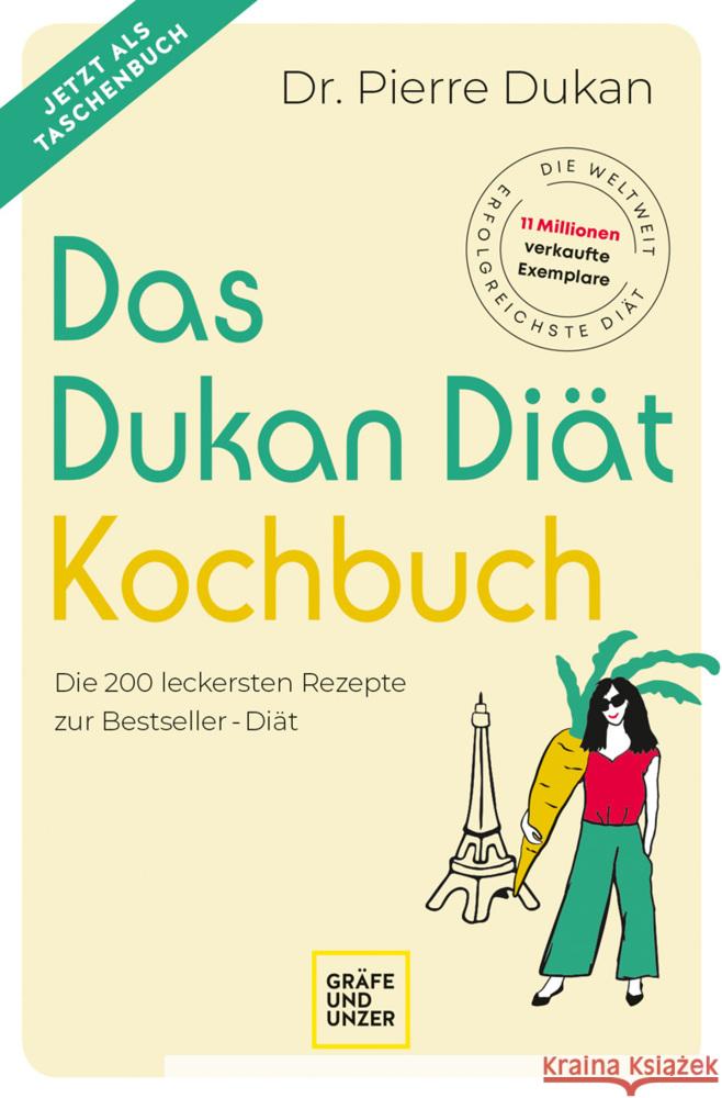 Das Dukan Diät Kochbuch Dukan, Pierre 9783833888298 Gräfe & Unzer - książka