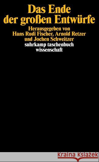 Das Ende der großen Entwürfe  9783518286326 Suhrkamp - książka
