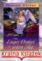 Das Engel-Orakel für jeden Tag, Engelkarten : 44 Karten mit Anleitung Virtue, Doreen   9783793421443 Allegria - książka