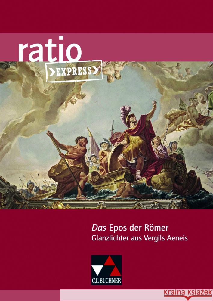 Das Epos der Römer Lobe, Michael 9783661530765 Buchner - książka