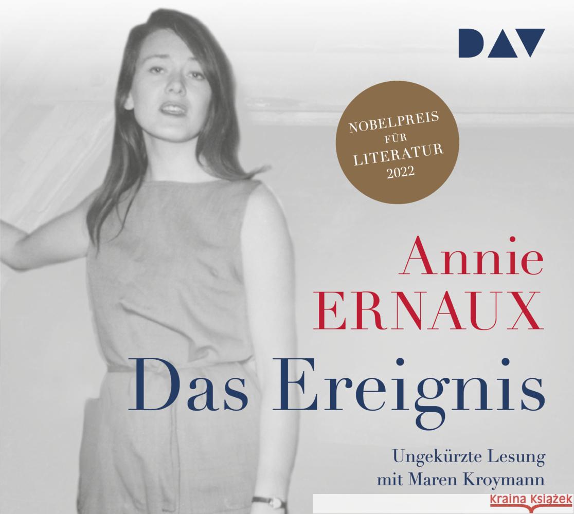 Das Ereignis, 2 Audio-CD Ernaux, Annie 9783742428523 Der Audio Verlag, DAV - książka