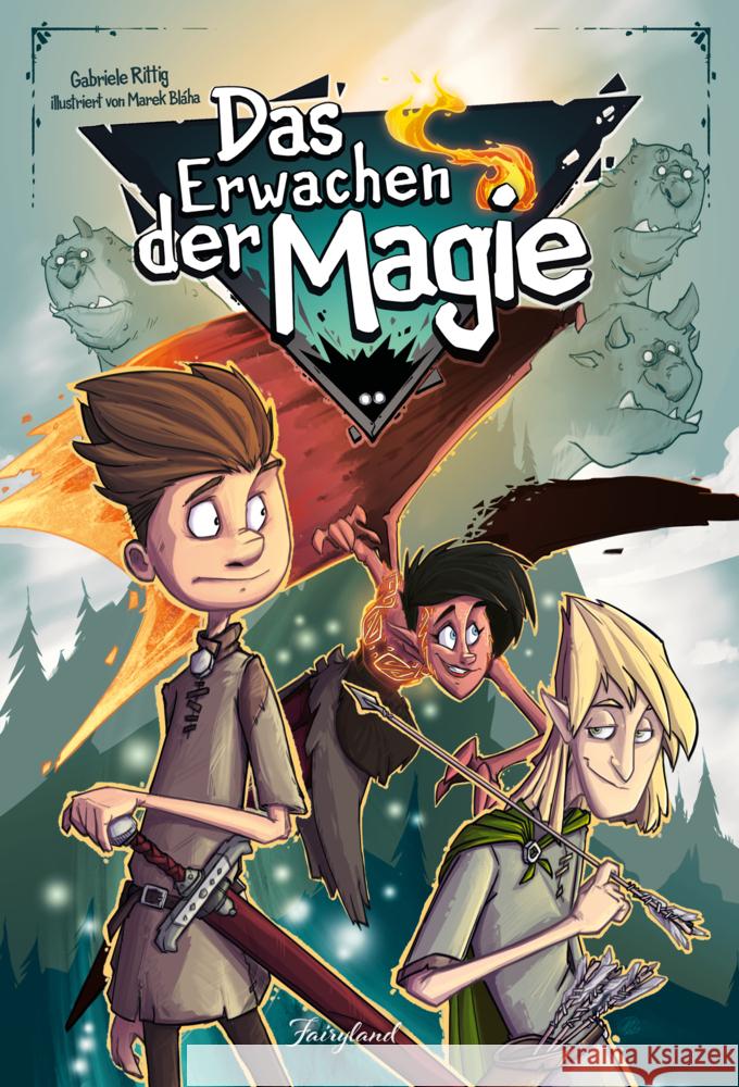 Das Erwachen der Magie Gabriele, Rittig 9783950532944 Fairyland - książka