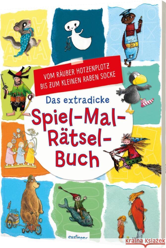 Das extradicke Spiel-Mal-Rätsel-Buch Ende, Michael, Preußler, Otfried, Bohlmann, Sabine 9783480239382 Esslinger in der Thienemann-Esslinger Verlag  - książka