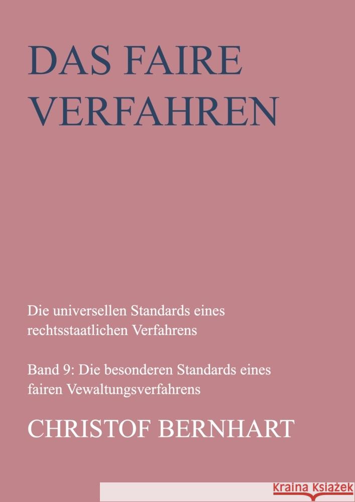 Das faire Verfahren Bernhart, Christof 9789463982962 Bookmundo - książka