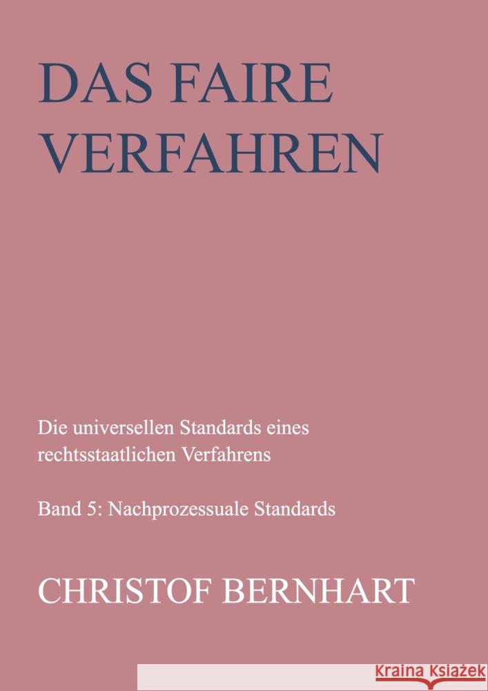 Das faire Verfahren Bernhart, Christof 9789463983068 Bookmundo - książka