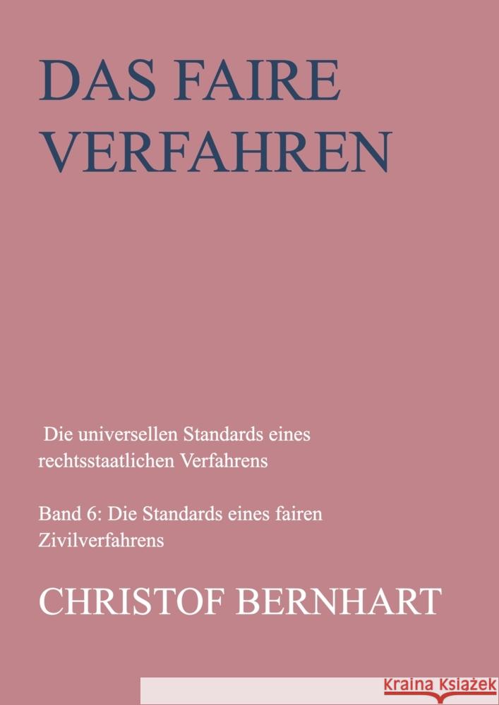 Das faire Verfahren Bernhart, Christof 9789463989053 Bookmundo - książka