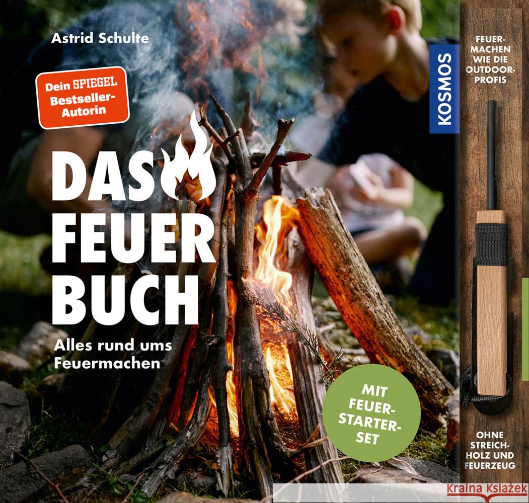 Das Feuerbuch Schulte, Astrid 9783440171639 Kosmos (Franckh-Kosmos) - książka