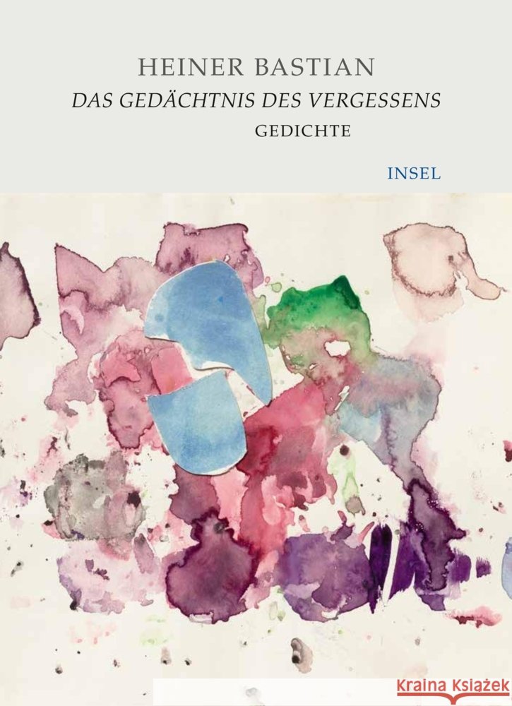 Das Gedächtnis des Vergessens Bastian, Heiner 9783458644736 Insel Verlag - książka