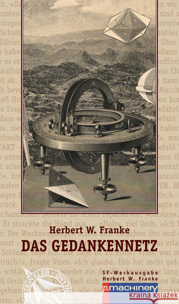 DAS GEDANKENNETZ Franke, Herbert W. 9783957650504 p.machinery - książka