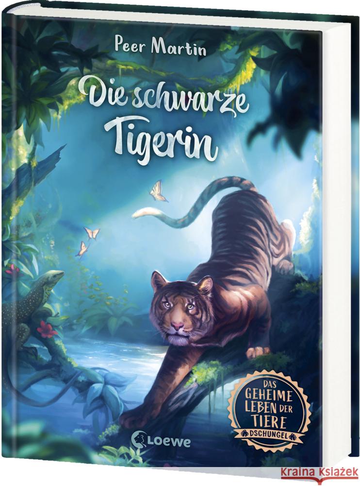 Das geheime Leben der Tiere (Dschungel, Band 2) - Die schwarze Tigerin Martin, Peer 9783743215375 Loewe - książka