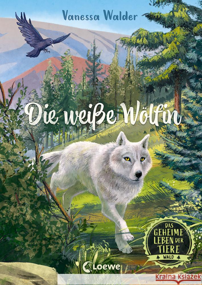 Das geheime Leben der Tiere (Wald, Band 1) - Die weiße Wölfin Walder, Vanessa 9783743208377 Loewe - książka