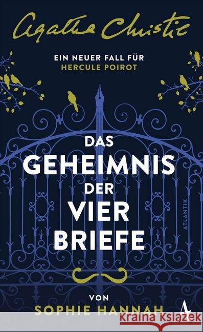 Das Geheimnis der vier Briefe : Ein neuer Fall für Hercule Poirot Hannah, Sophie 9783455005509 Atlantik Verlag - książka