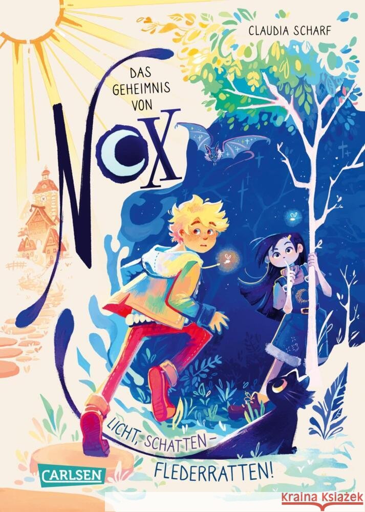 Das Geheimnis von Nox 1: Licht, Schatten - Flederratten! Scharf, Claudia 9783551652881 Carlsen - książka