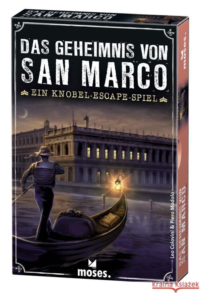 Das Geheimnis von San Marco (Spiel) Colovini, Leo 4033477901415 moses. Verlag - książka