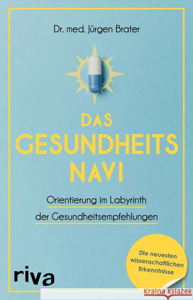 Das Gesundheitsnavi Brater, Jürgen 9783742316264 Riva - książka