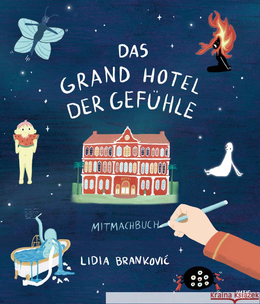 Das Grand Hotel der Gefühle Mitmachbuch Brankovic, Lidia 9783775761154 Hatje Cantz Verlag - książka