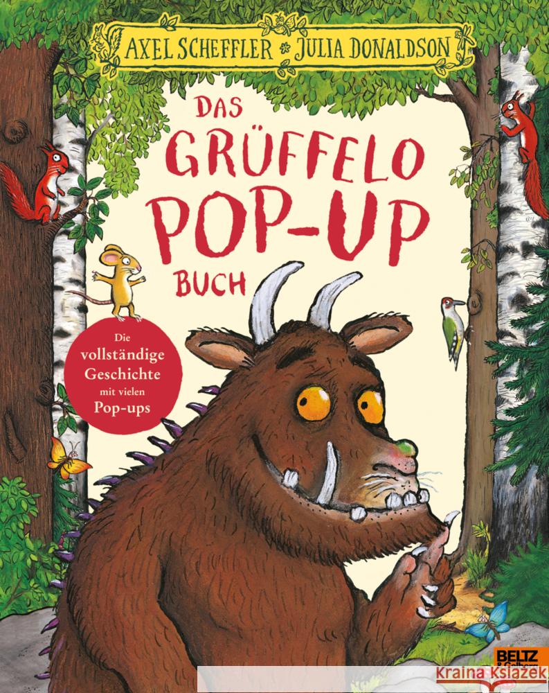 Das Grüffelo Pop-up-Buch Scheffler, Axel, Donaldson, Julia 9783407752901 Beltz - książka