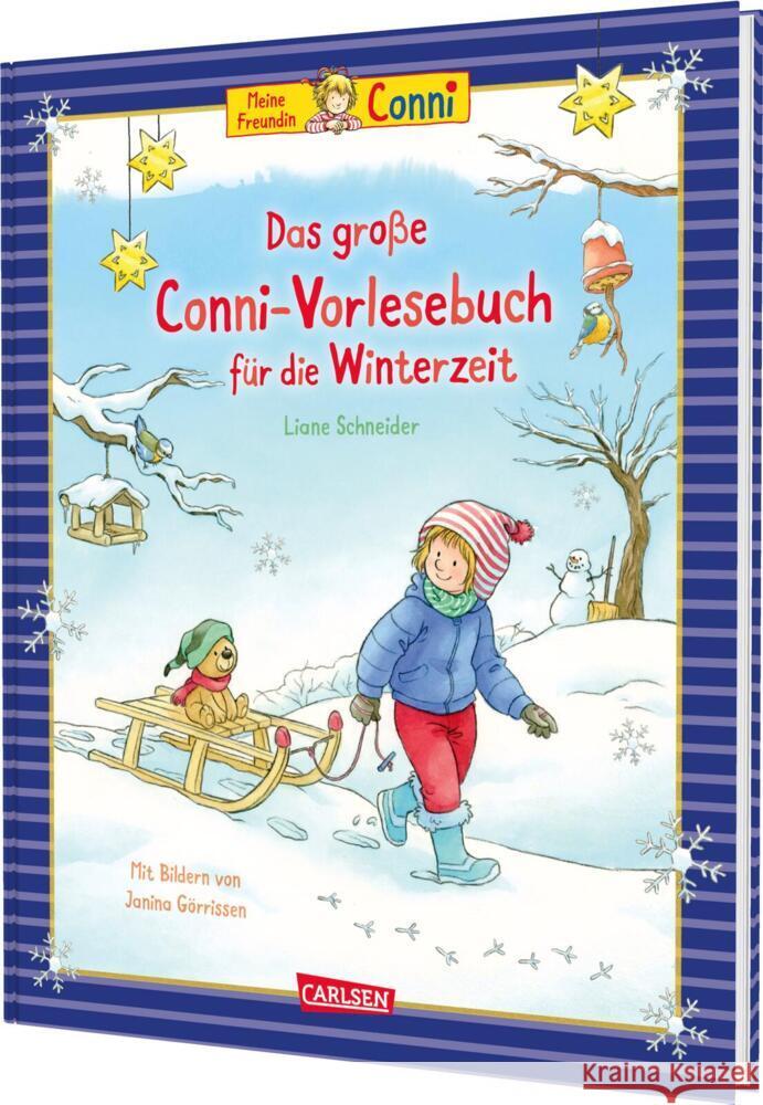 Das große Conni-Vorlesebuch für die Winterzeit Schneider, Liane 9783551522610 Carlsen - książka