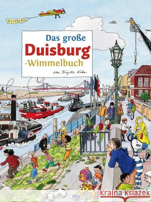 Das große Duisburg-Wimmelbuch  9783936359770 TPK Regionalverlag - książka