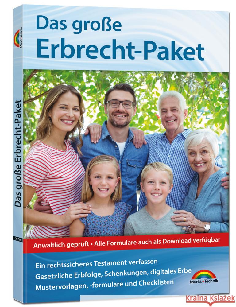 Das große Erbrecht Paket Kiefer, Philip 9783988100504 Markt + Technik - książka