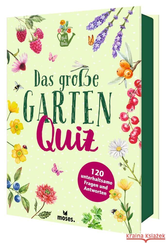 Das große Garten Quiz Vogel, Elke 9783964553355 moses. Verlag - książka