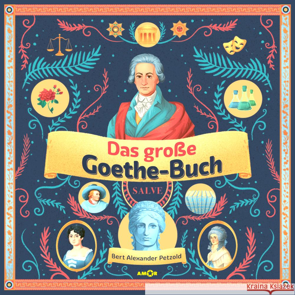 Das große Goethe-Buch. Ein Wissensabenteuer., 1 Audio-CD Petzold, Bert Alexander 9783985873265 Amor Verlag - książka