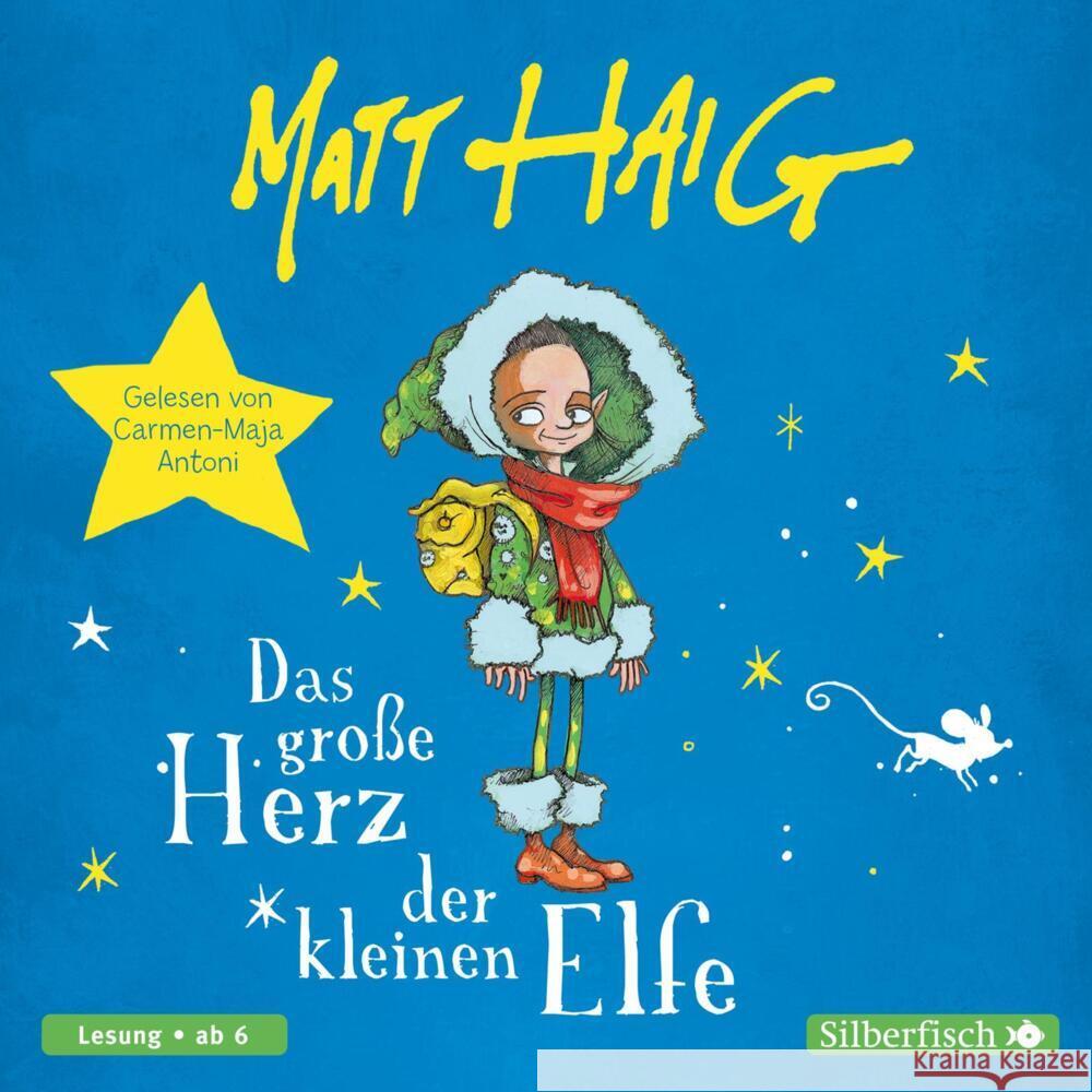 Das große Herz der kleinen Elfe, 1 Audio-CD Haig, Matt 9783745603156 Silberfisch - książka
