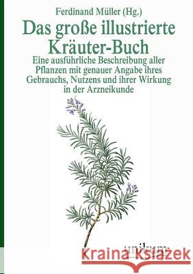 Das große illustrierte Kräuter-Buch Müller, Ferdinand 9783845724928 UNIKUM - książka