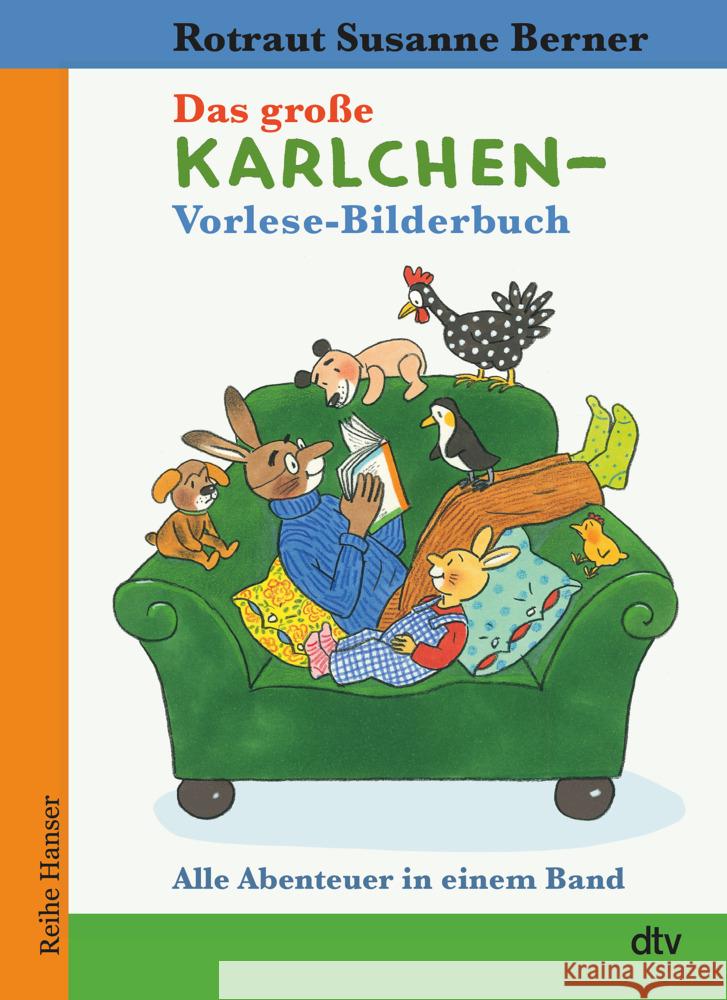 Das große Karlchen-Vorlese-Bilderbuch Alle Abenteuer in einem Band Berner, Rotraut Susanne 9783423627481 DTV - książka