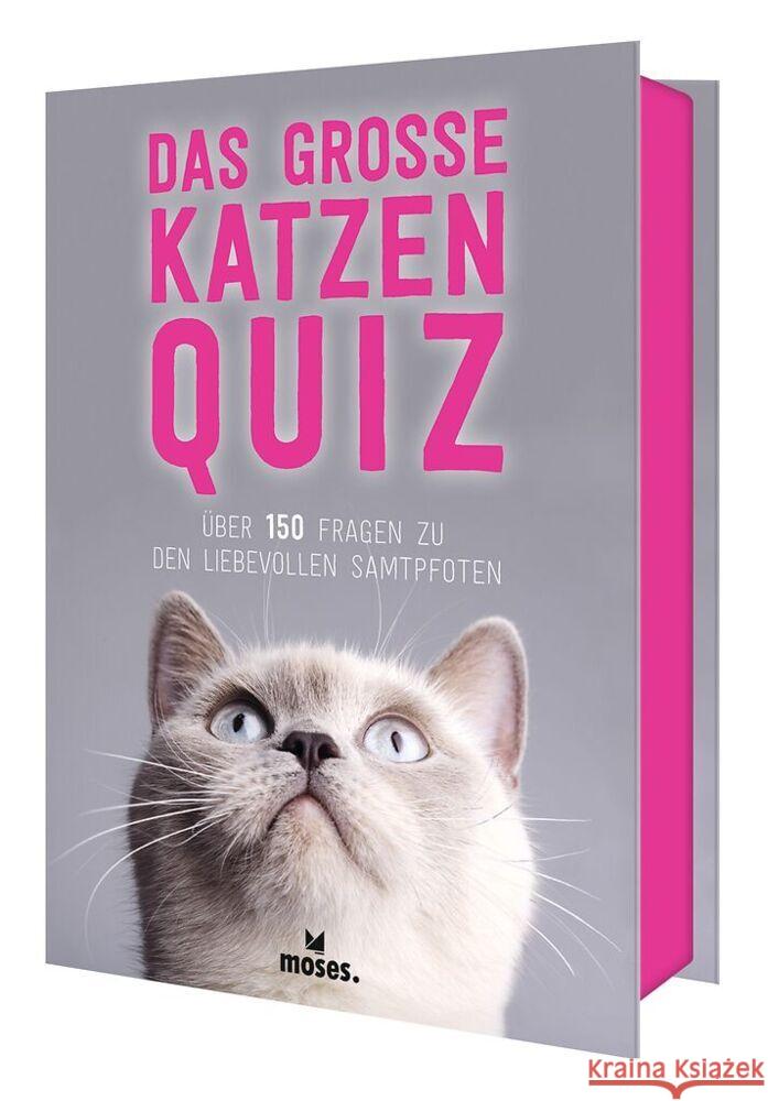 Das große Katzen Quiz Saan, Anita van 9783964553416 moses. Verlag - książka