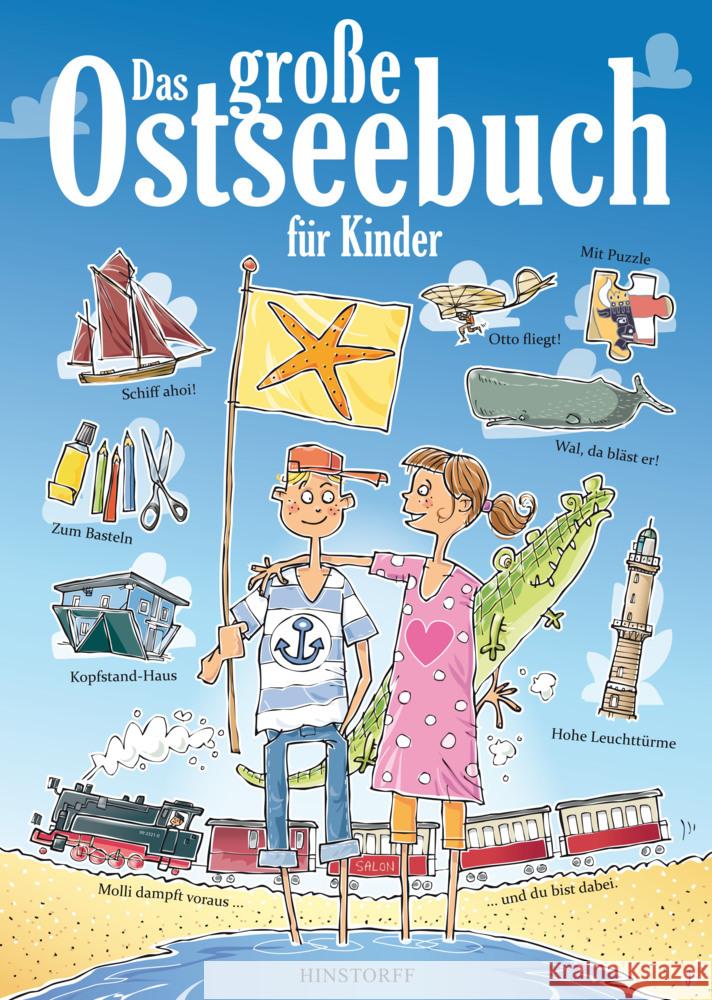 Das große Ostseebuch für Kinder Janssen, Claas 9783356018301 Hinstorff - książka